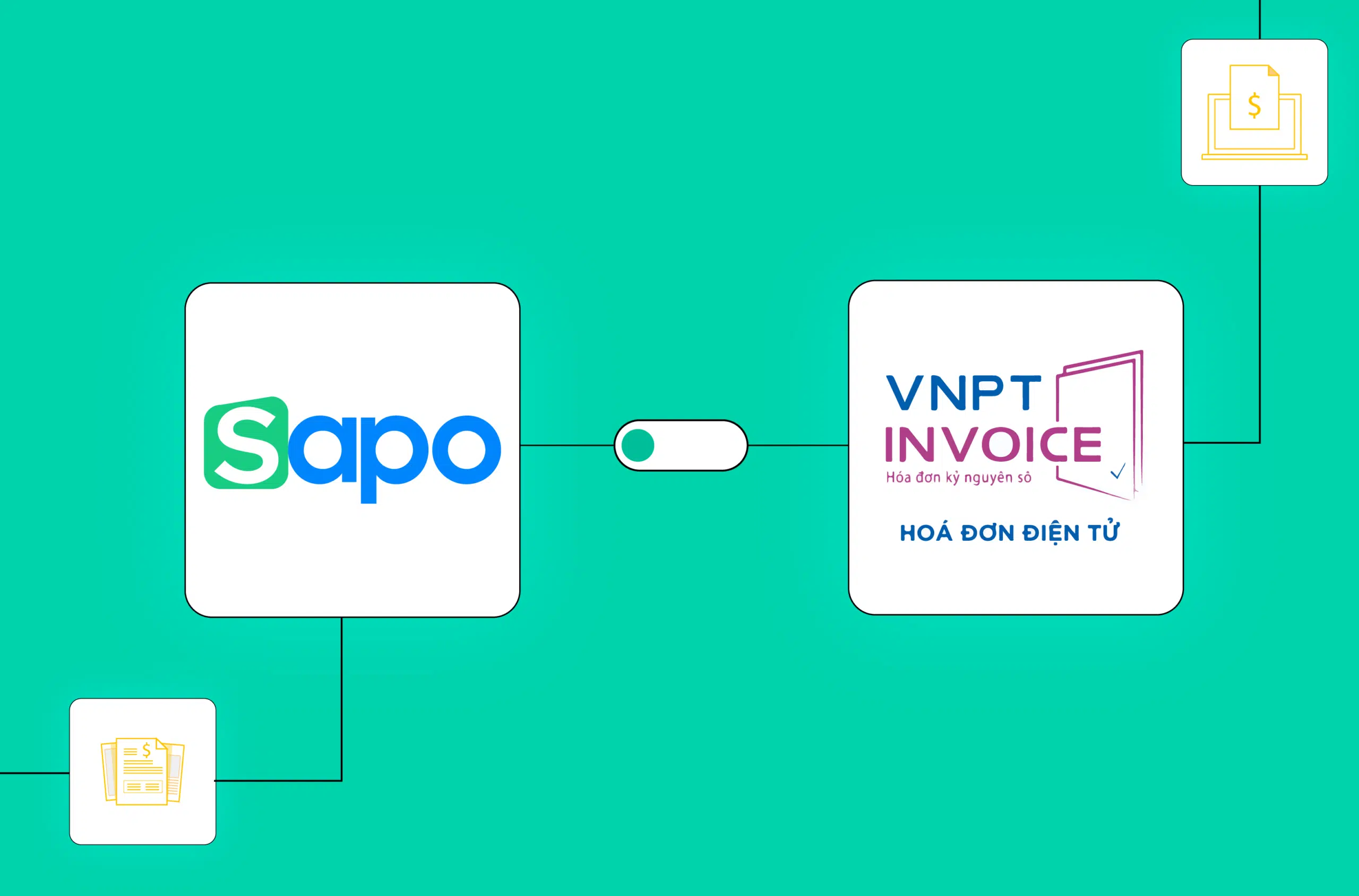 tích hợp phần mềm Sapo và VNPT Invoice